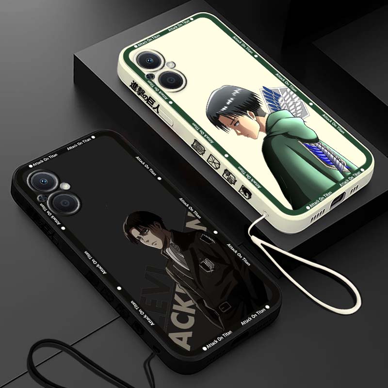 Oppo A78 - Luxuriöse Attack On Titan Cool Cover