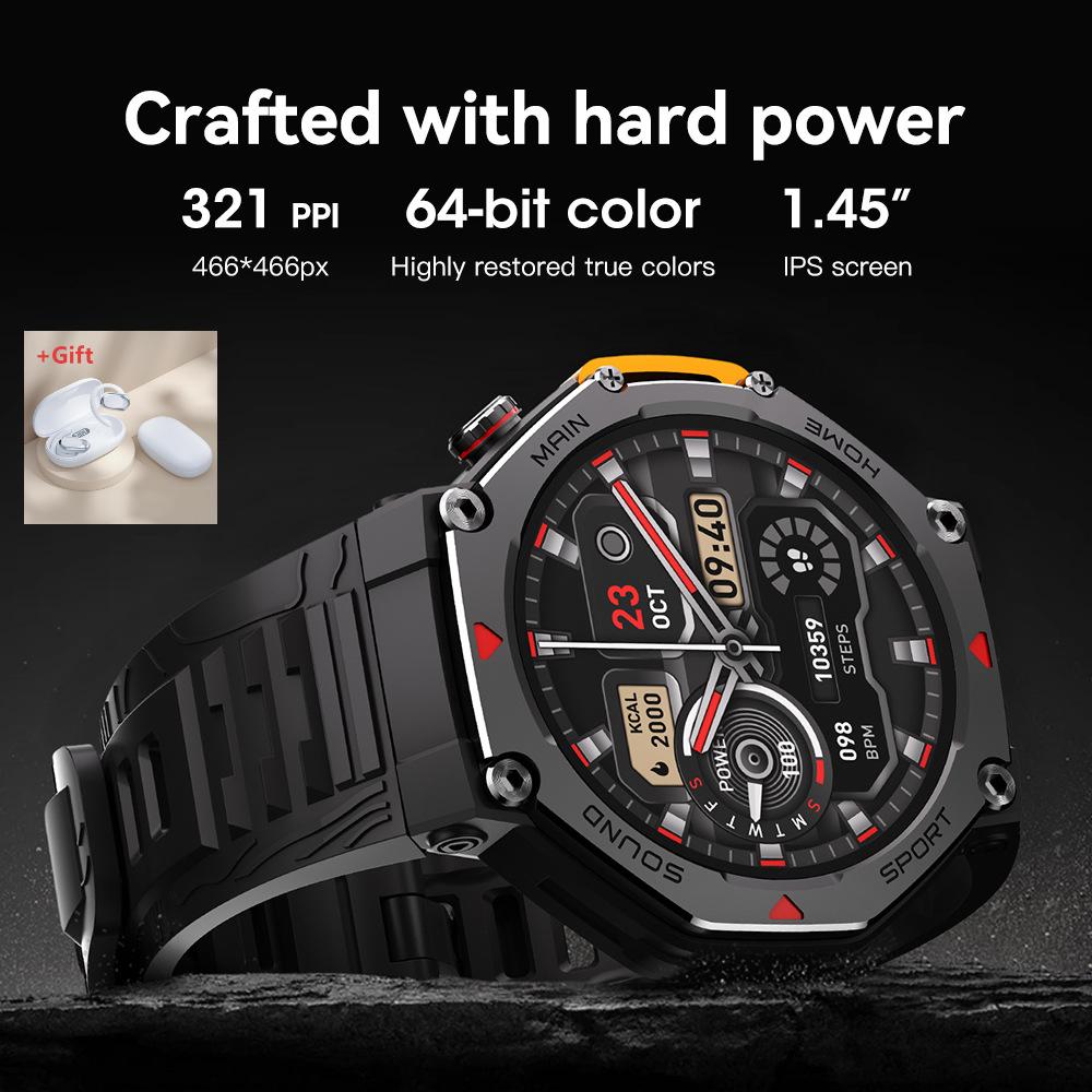 Smartwatch M Active - YBM-REX4 2025 Bestseller 5 ATM wasserdichte