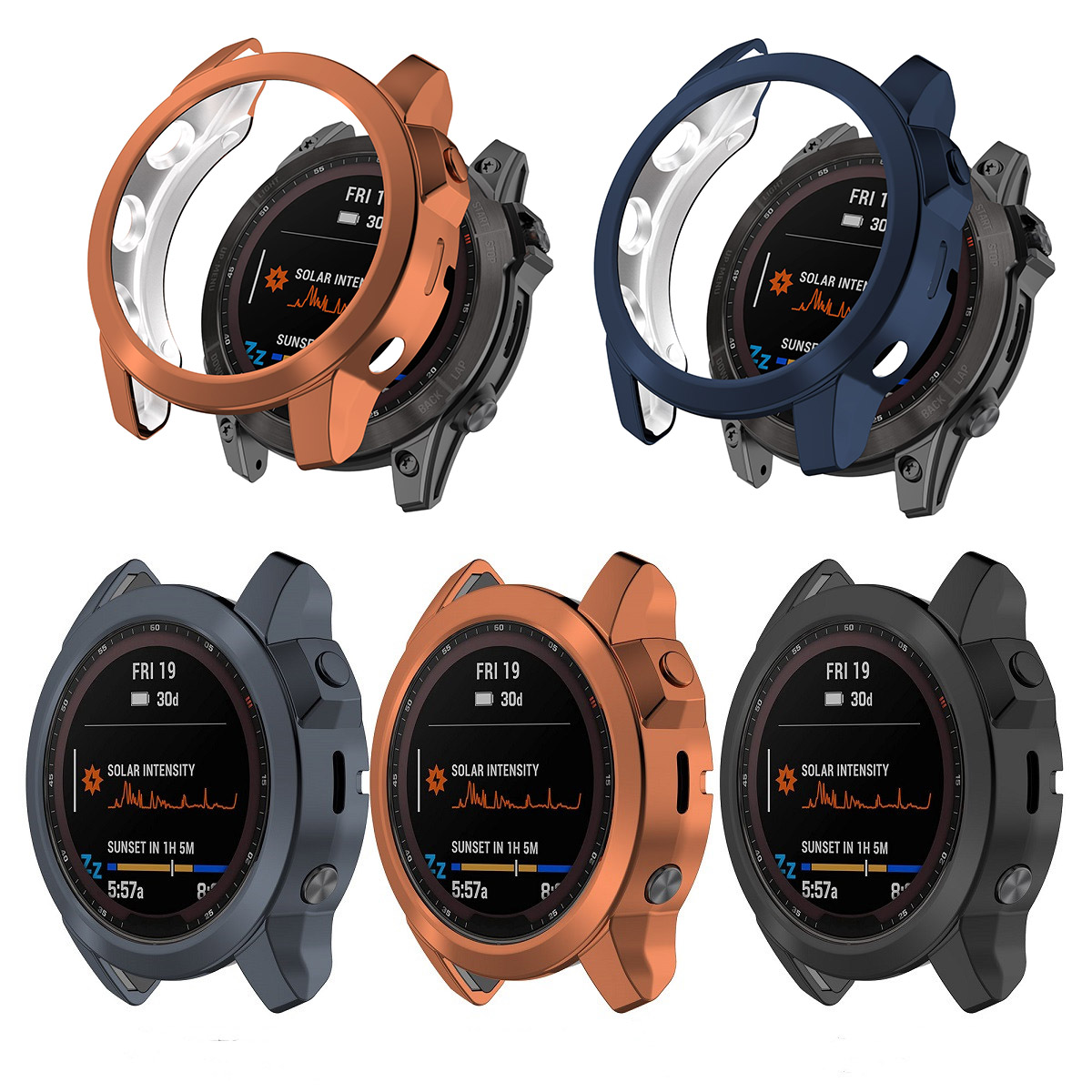 Garmin Smartwatch Accessories - Schutzhülle für Garmin Fenix 7 7S