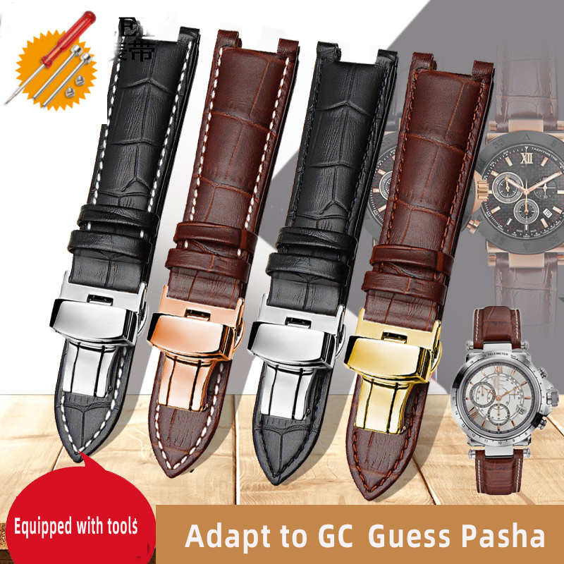 Smartwatch Guess - 20*11mm 20*12mm 22*13mm Rindsleder Armband für