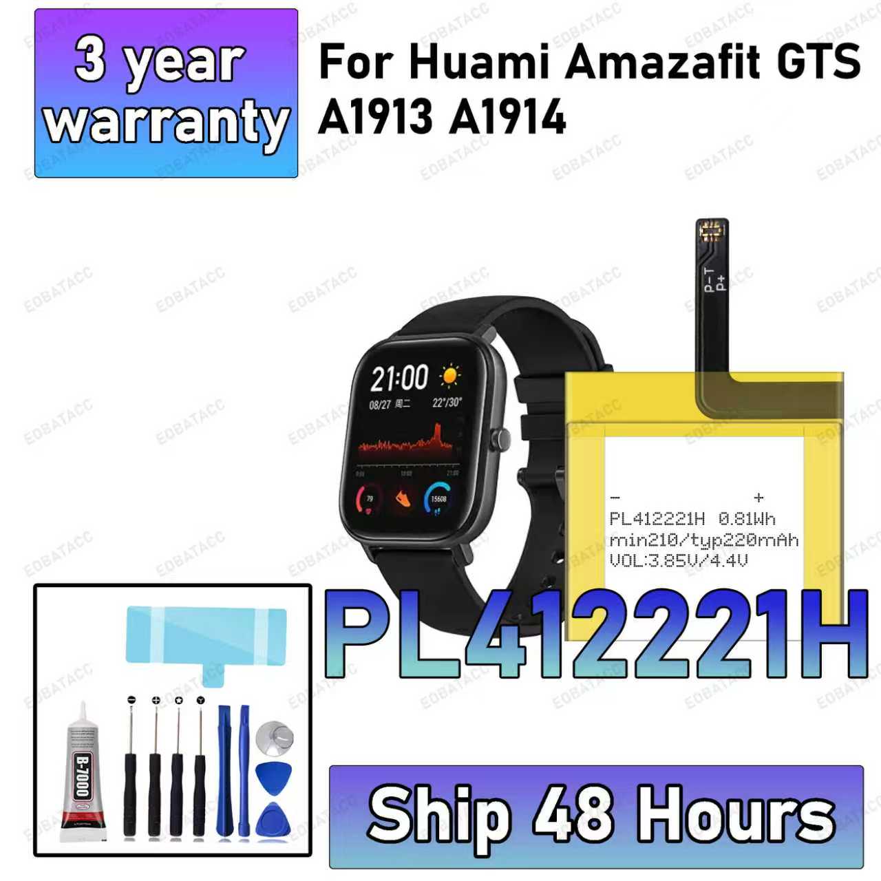 Smartwatch A1914 - 100 % neue, hochwertige PL412221H neue