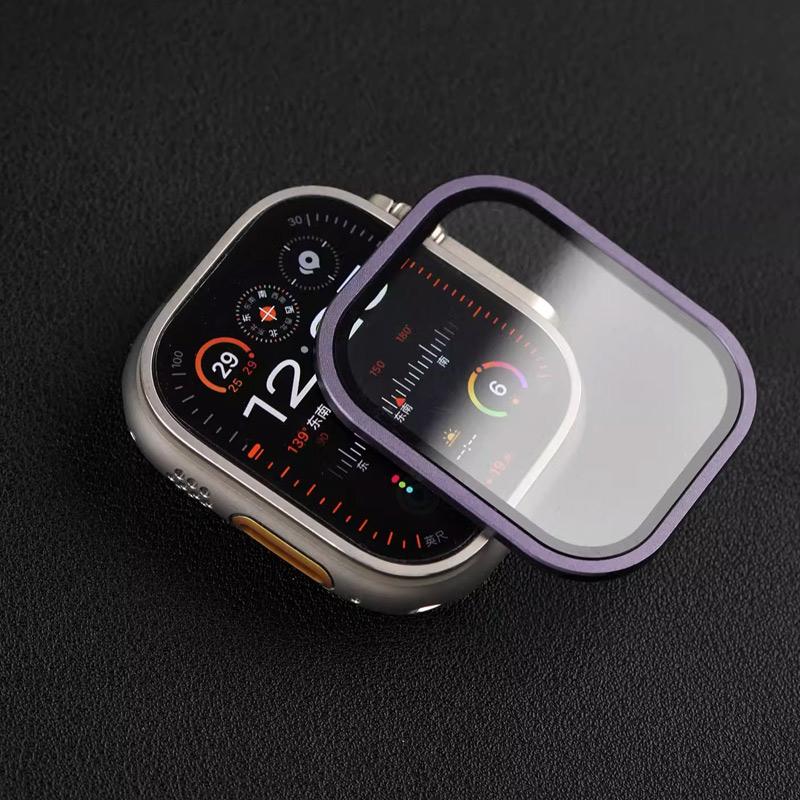 Smartwatch Straps & Accessories - Gehärtetes Glas für Apple Watch Ultra