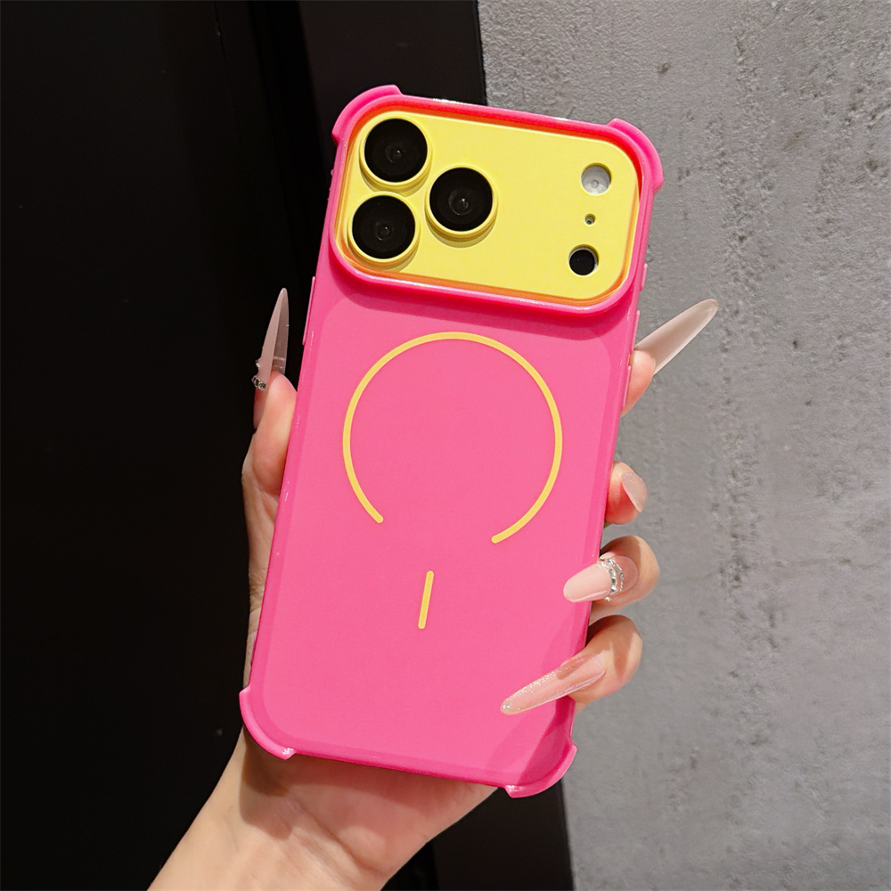 Apple Iphone 15 Pro Max - Kontrastfarbene Armor-Handyhülle für iPhone 17 16