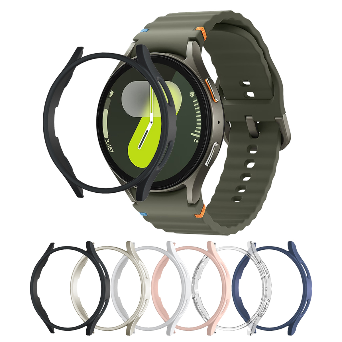 Samsung Smartwatch Accessories - PC-Skelett-Uhrengehäuse für Samsung Galaxy Watch 4/5/6/7