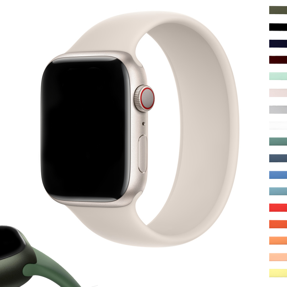 Solo Loop Strap - URVOI Silikonschlaufe für Apple Watch Ultra