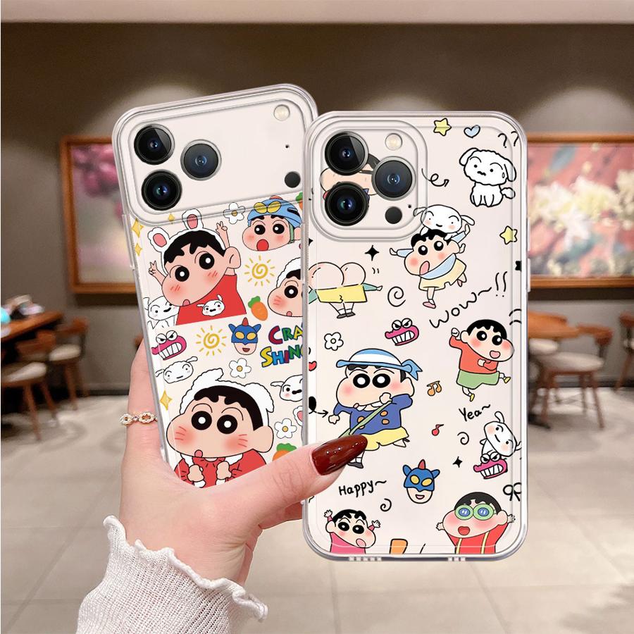 Apple Iphone 15 Pro Max - Crayon Shin-chan Hülle für iPhone 17