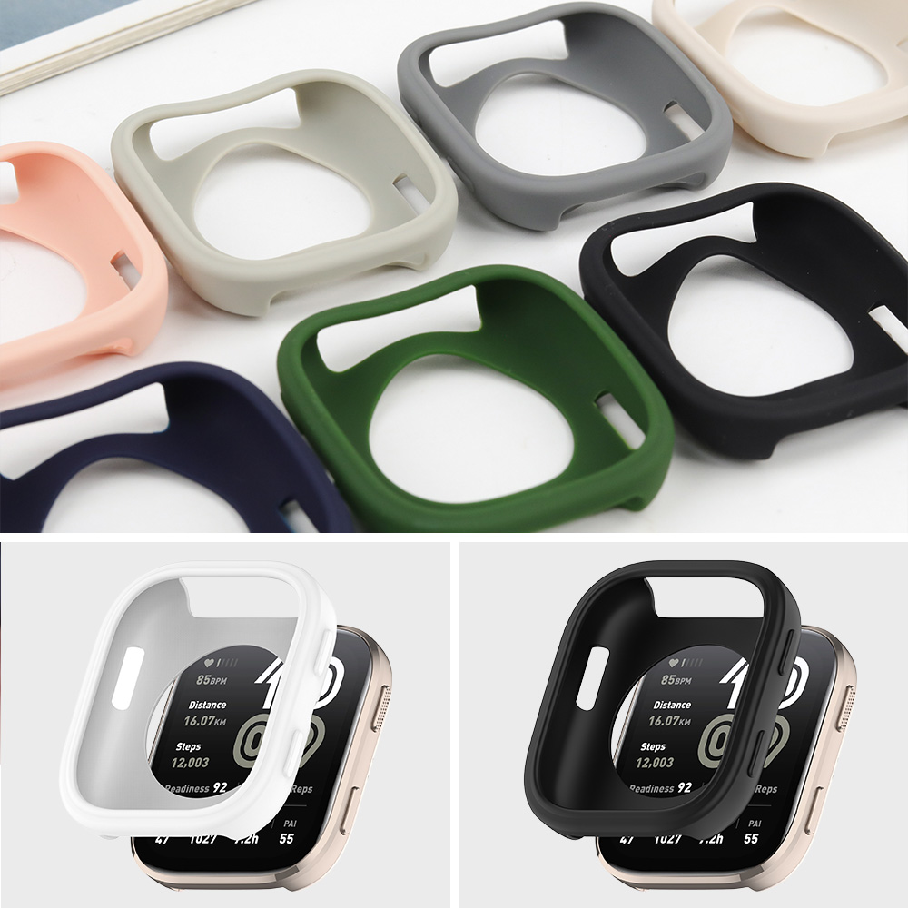 Garmin Smartwatch Accessories - TPU/PC/Silikonhülle für Amazfit BIP 6 Displayschutzfolie