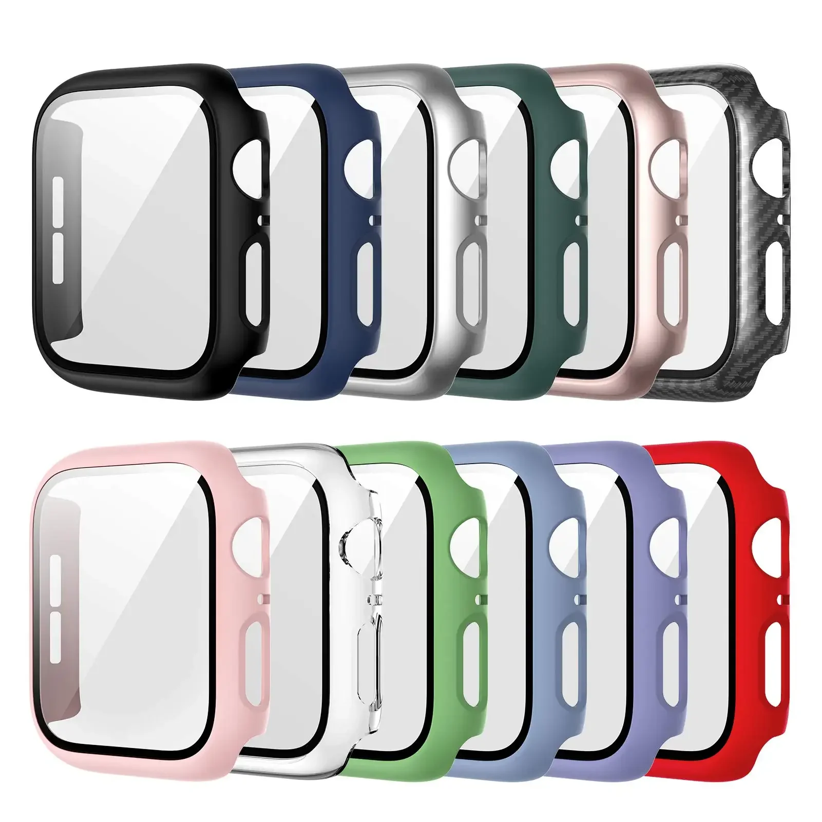 Garmin Smartwatch Accessories - Gehärtetes Glas + Abdeckung für Apple