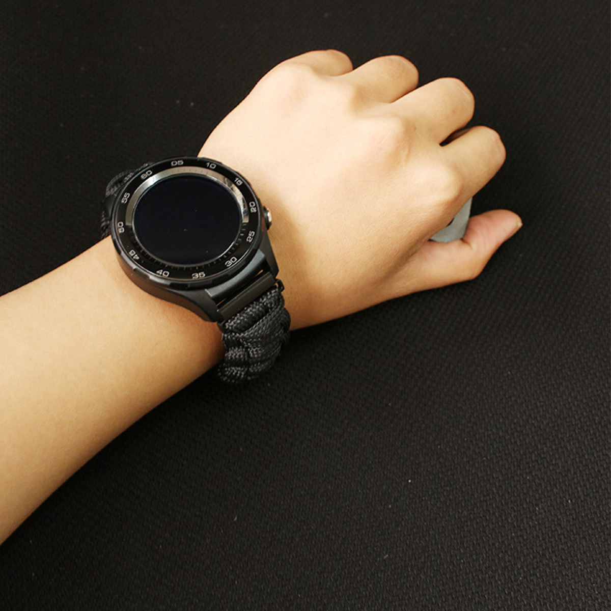 Smartwatch Watch Accessories - 4 Stück Edelstahl-Bandverbinder Smartwatch-Adapter Ersatzteil Geeignet