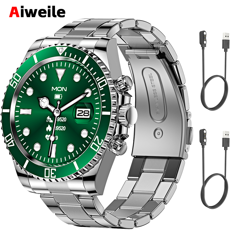 Smartwatch X18 - Smartwatch für Herren, AW12, High-End-Luxus, 2024,