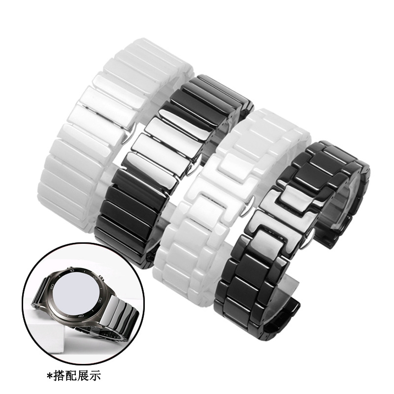 Ceramic Link Bracelet - Keramik 22mm uhr band für Samsung