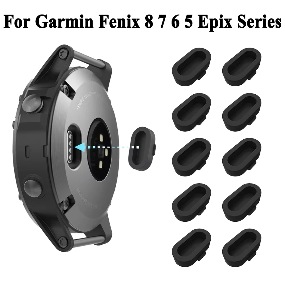 Garmin Smartwatch Accessories - Silikon-Staubstopper für Garmin Fenix 8 E