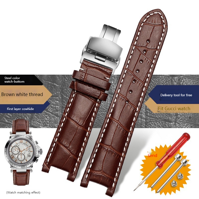 Smartwatch Guess - Echtes Lederarmband für GC Guess Uhrenarmband