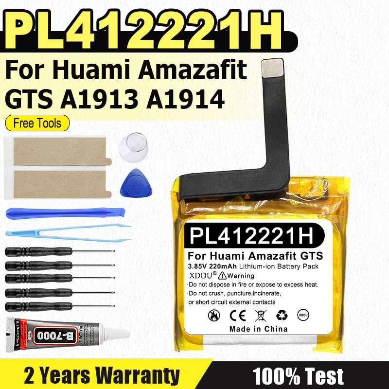Smartwatch A1914 - PL412221H 220 mAh Neuer Akku für