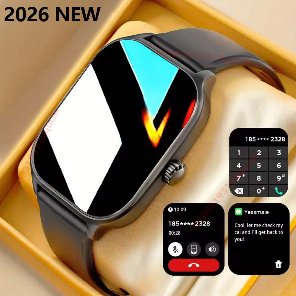 Smartwatch X12 - Smartwatch Android iOS Telefon 2,01 Zoll