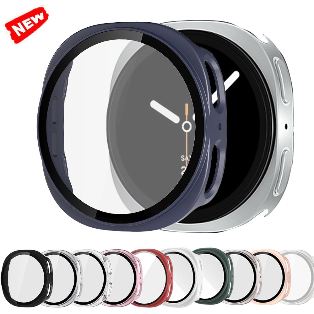 Samsung Smartwatch Accessories - Gehärtetes Glas + PC-Gehäuse für Samsung