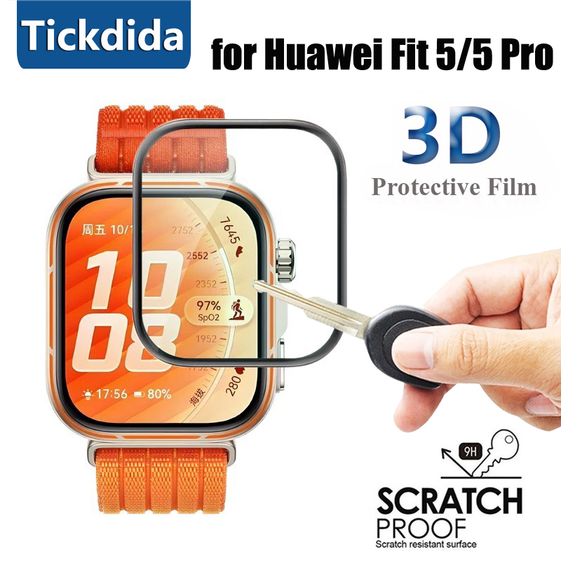 Huawei Smartwatch Accessories - Weiches gehärtetes Glas für Huawei Watch