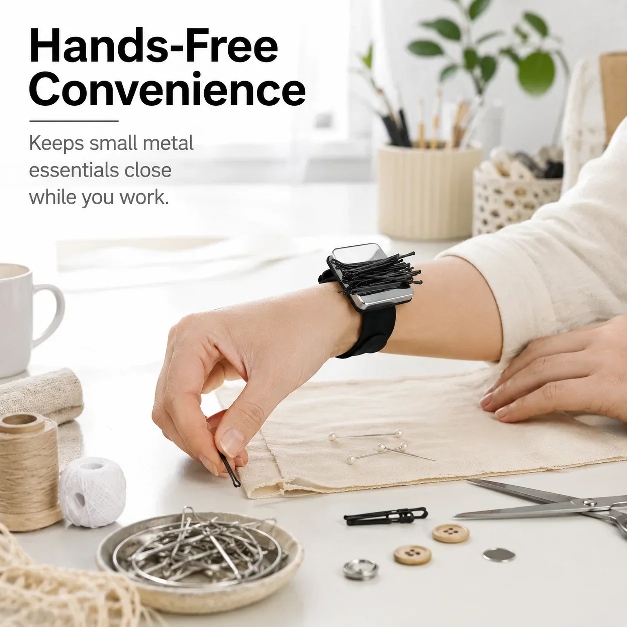 Smartwatch Straps & Accessories - Magnetisches Armband für Smartwatches, Starker Magnetverschluss,