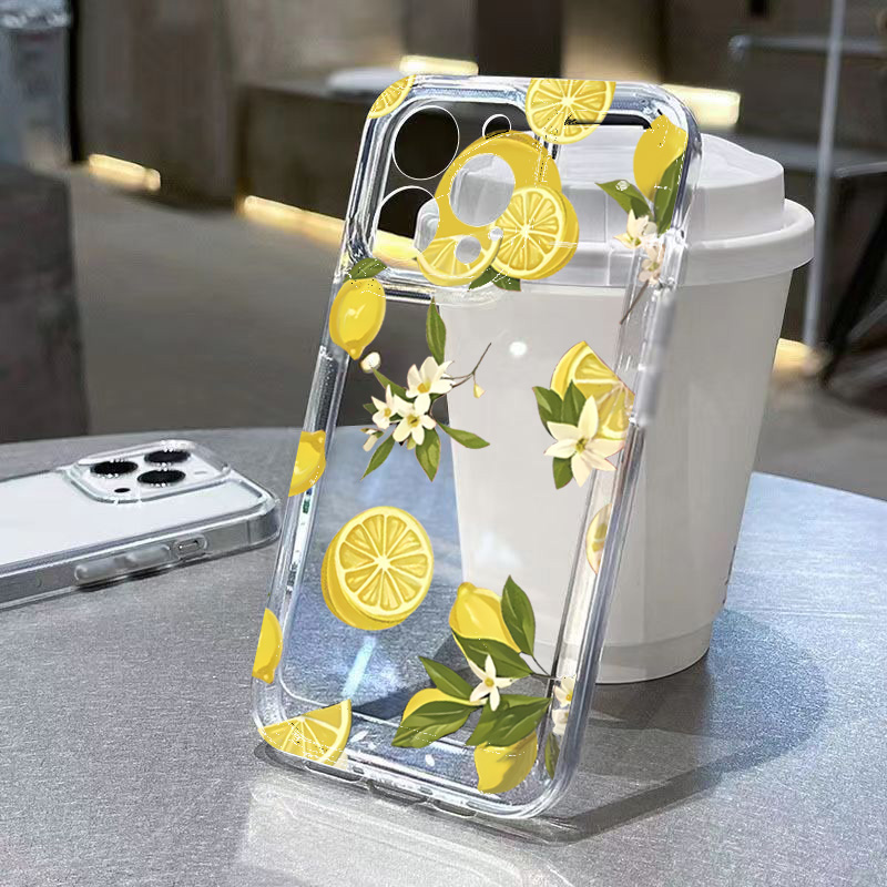 Samsung Galaxy S24 - Sommer Obst Zitrone Blume Klar Telefon