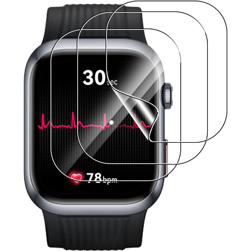 Huawei Smartwatch Accessories - 3 Stück TPU-Hydrogelfolien für Huawei Watch