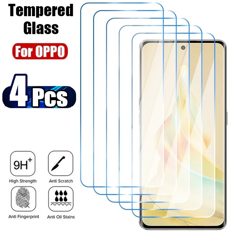 4Pcs Gehärtetem Glas Für Oppo  – Oppo A78 Bewertung und Preis