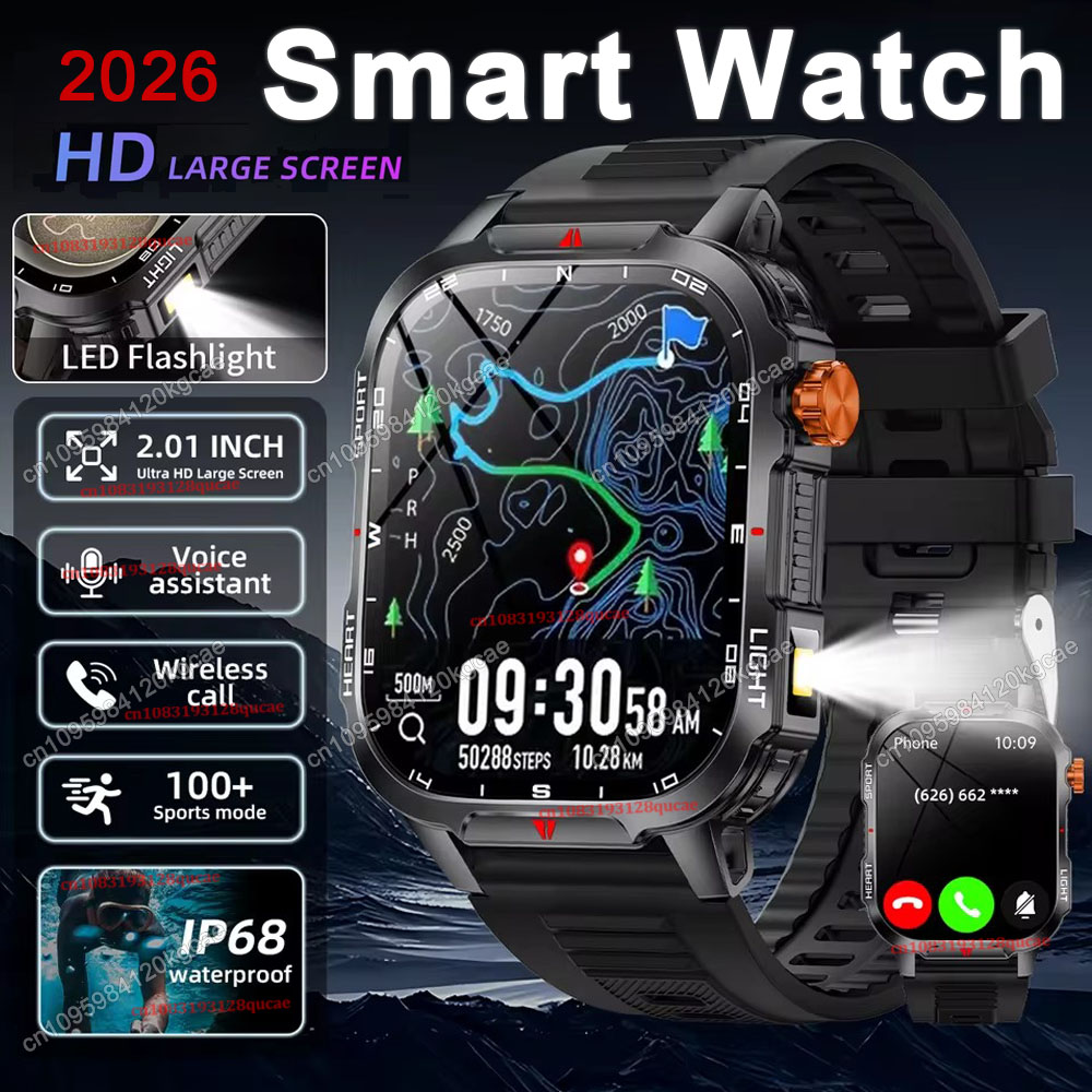 2026 Neue Robuste Militär-GPS- – Smartwatch X12 Bewertung und Preis