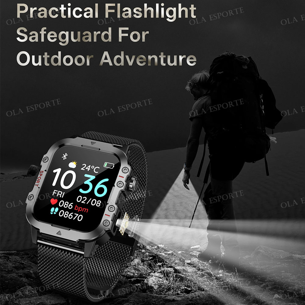 2026 Militärische Outdoor-Smar – Smartwatch X12 Bewertung und Preis