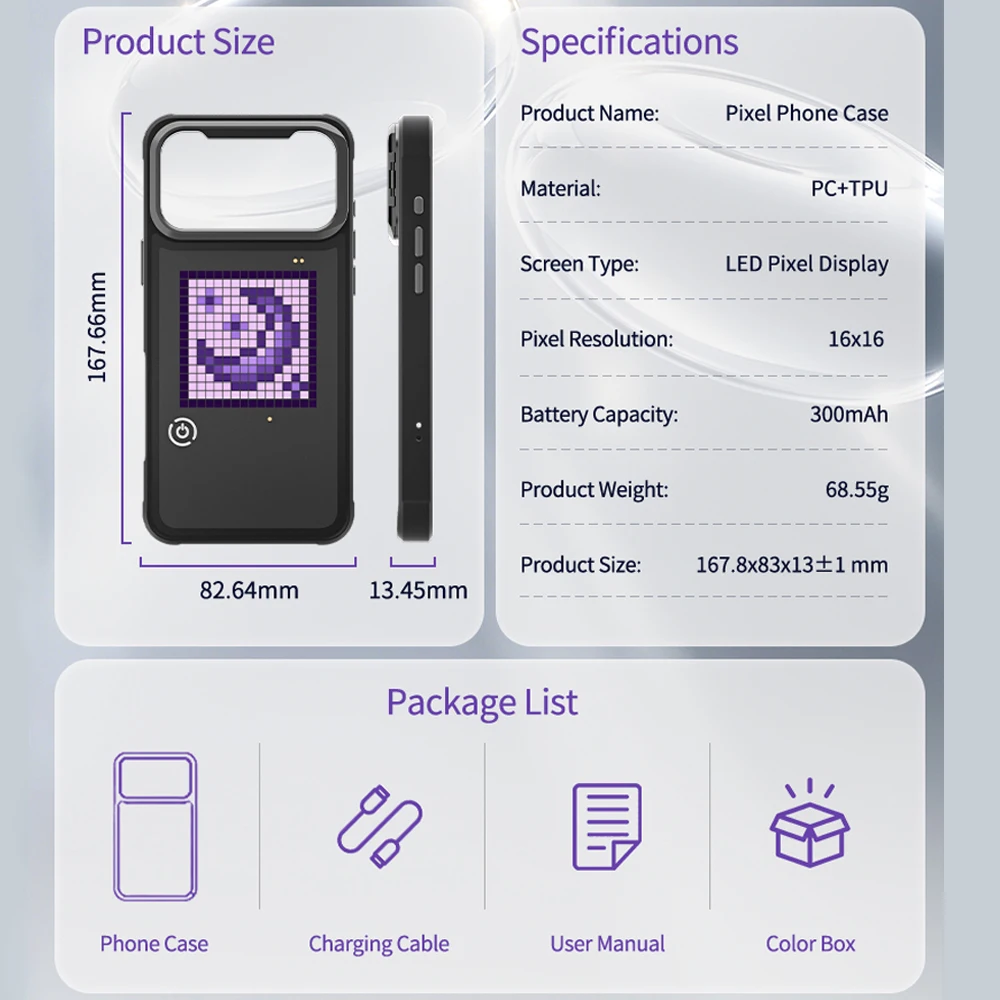 DIY-Modus mit APP-Bildschirmhü – Smart Accessories Bewertung und Preis