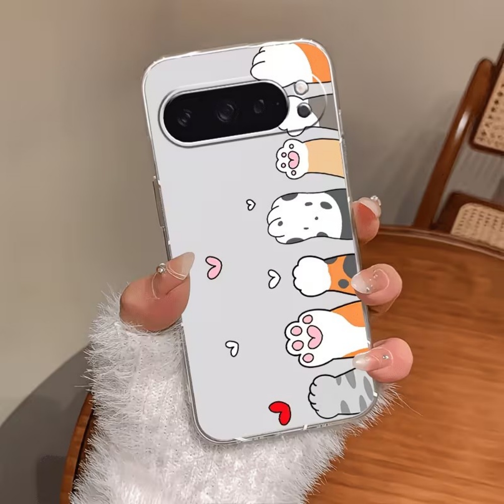 Cartoon-Katzenpfoten-Abdruck K – Google Pixel 8A Bewertung und Preis