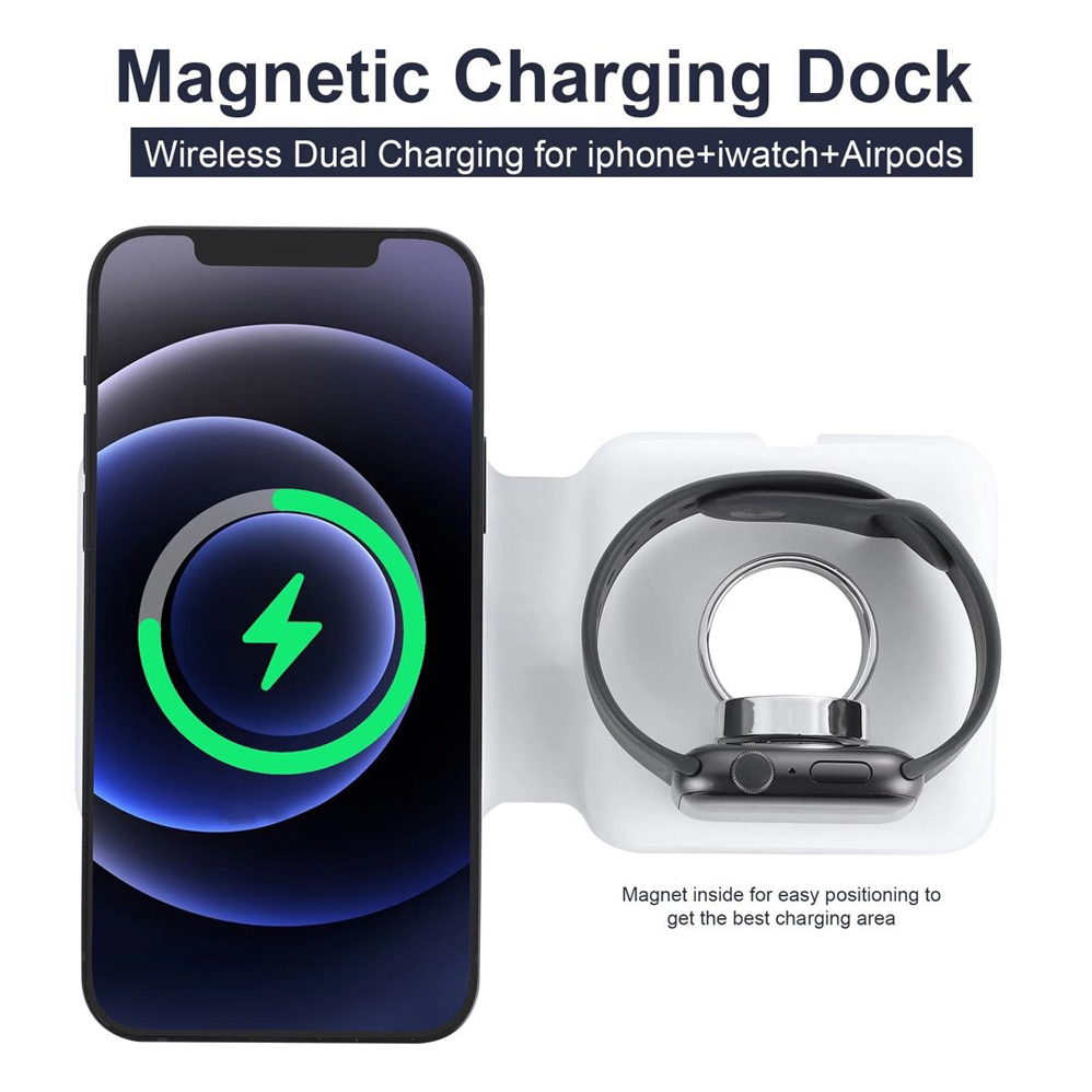 2IN1 Magsafe Duo Magnetische D – Smartwatch X12 Bewertung und Preis
