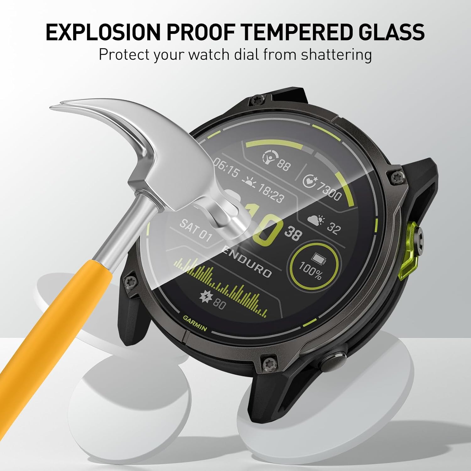 Gehärtete Glasfolien für Garmi – Garmin Smartwatch Accessories Bewertung und Preis