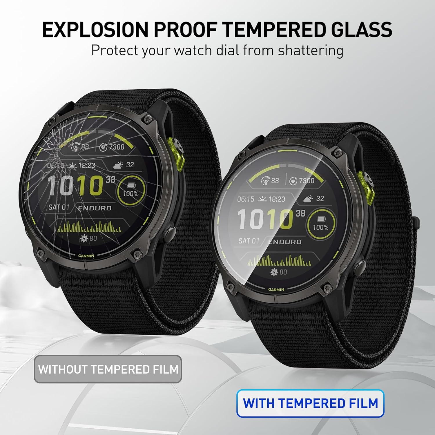 Gehärtete Glasfolien für Garmi – Garmin Smartwatch Accessories Bewertung und Preis