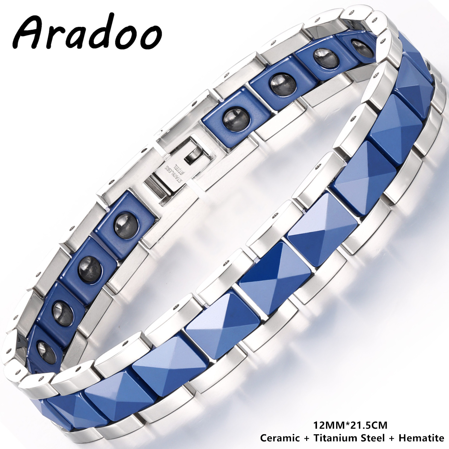 ARADOO Premium-Keramik-Armband – Ceramic Link Bracelet Bewertung und Preis