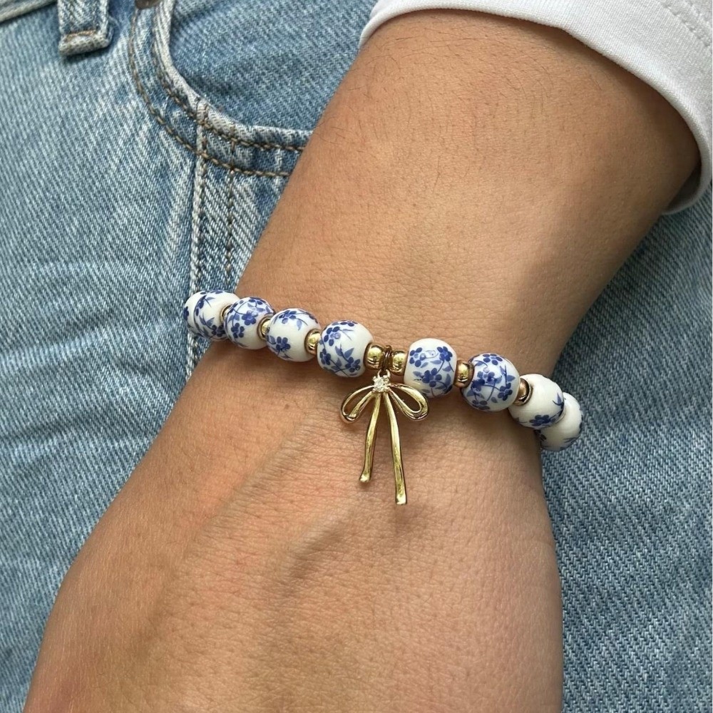 Chinesischer Stil Blau-Weiß-Po – Ceramic Link Bracelet Bewertung und Preis