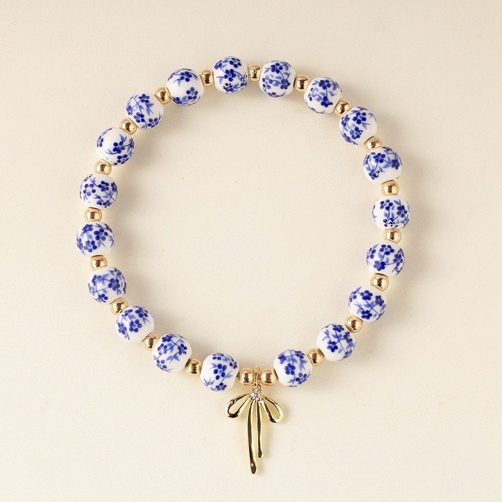Chinesischer Stil Blau-Weiß-Po – Ceramic Link Bracelet Bewertung und Preis