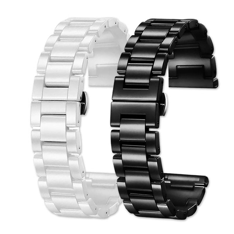 22 mm Keramik-Uhrenarmband für – Ceramic Link Bracelet Bewertung und Preis