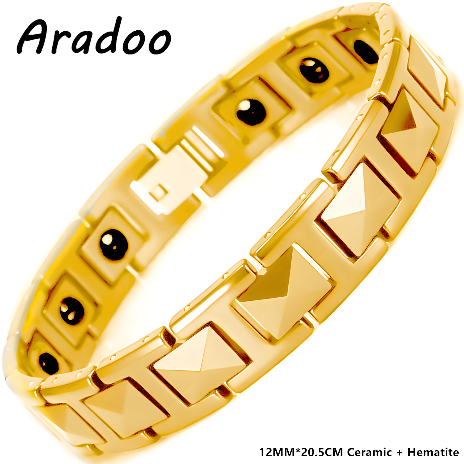 ARADOO Premium-Keramikarmband  – Ceramic Link Bracelet Bewertung und Preis