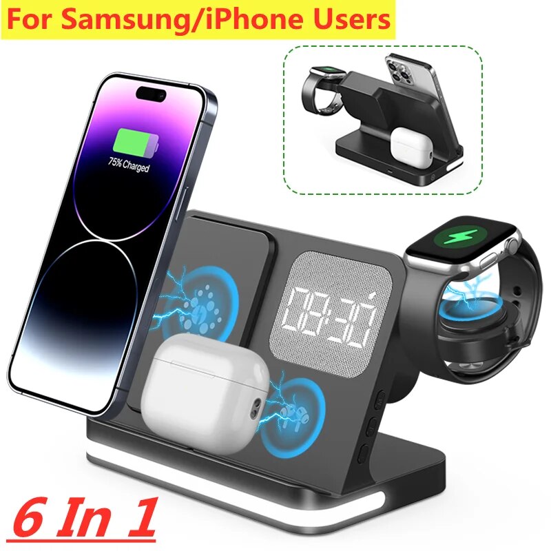 Kabelloser Ladest änder für iP – Wireless Charger Watch Bewertung und Preis