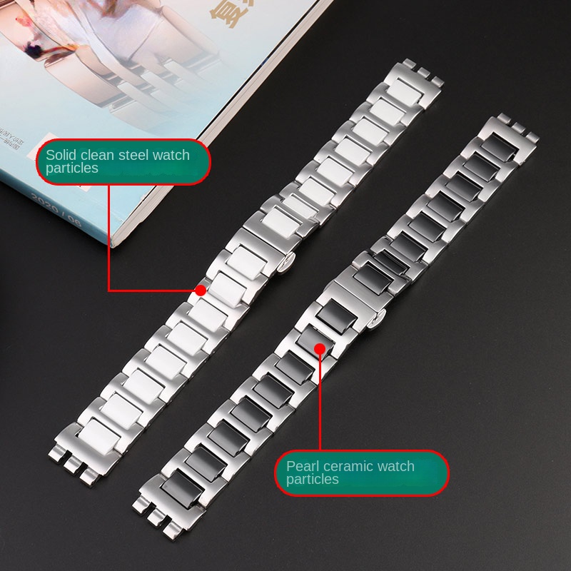Für Muster Keramik Edelstahl A – Ceramic Link Bracelet Bewertung und Preis