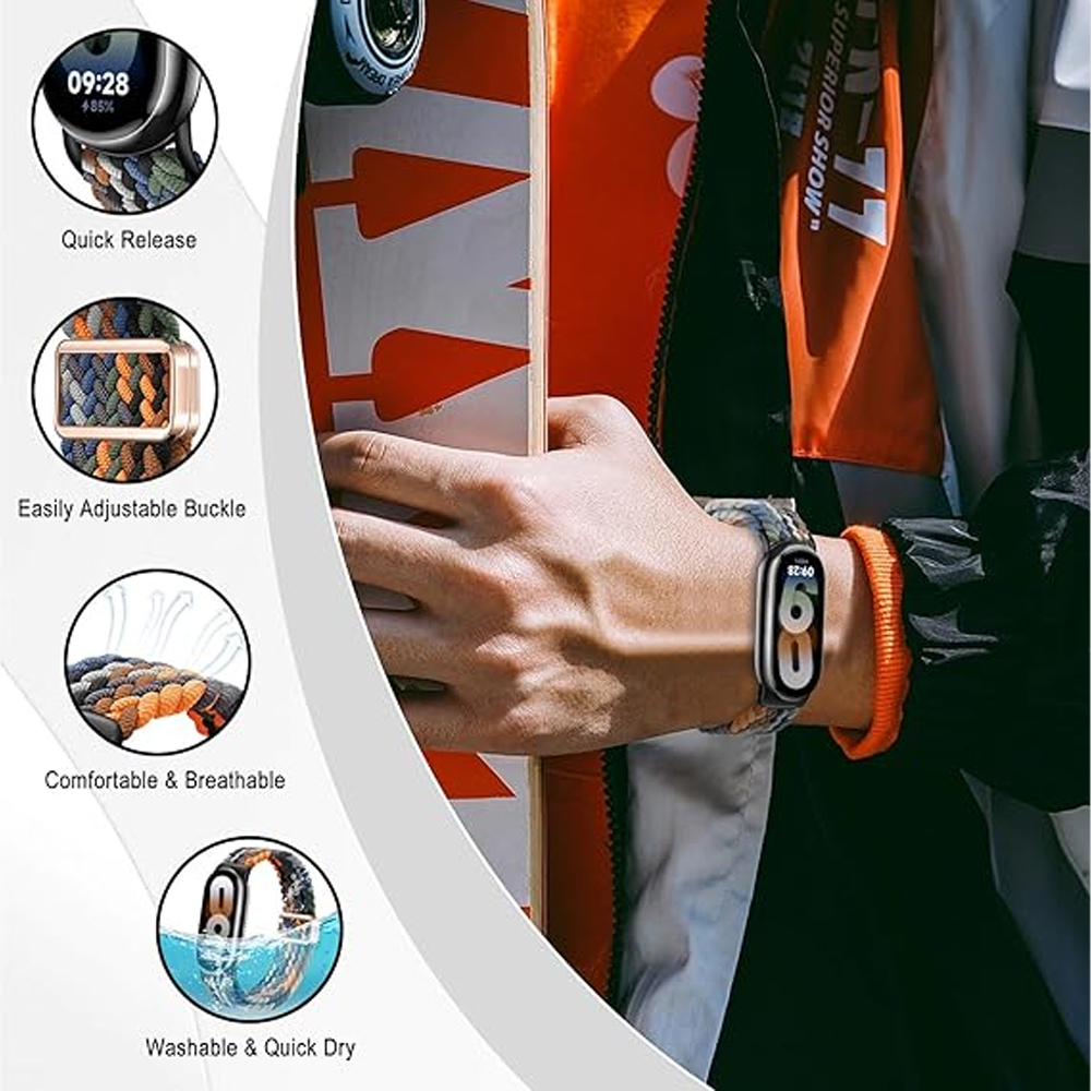 Riemen für Xiaomi Mi Band 10 9 – Solo Loop Strap Bewertung und Preis