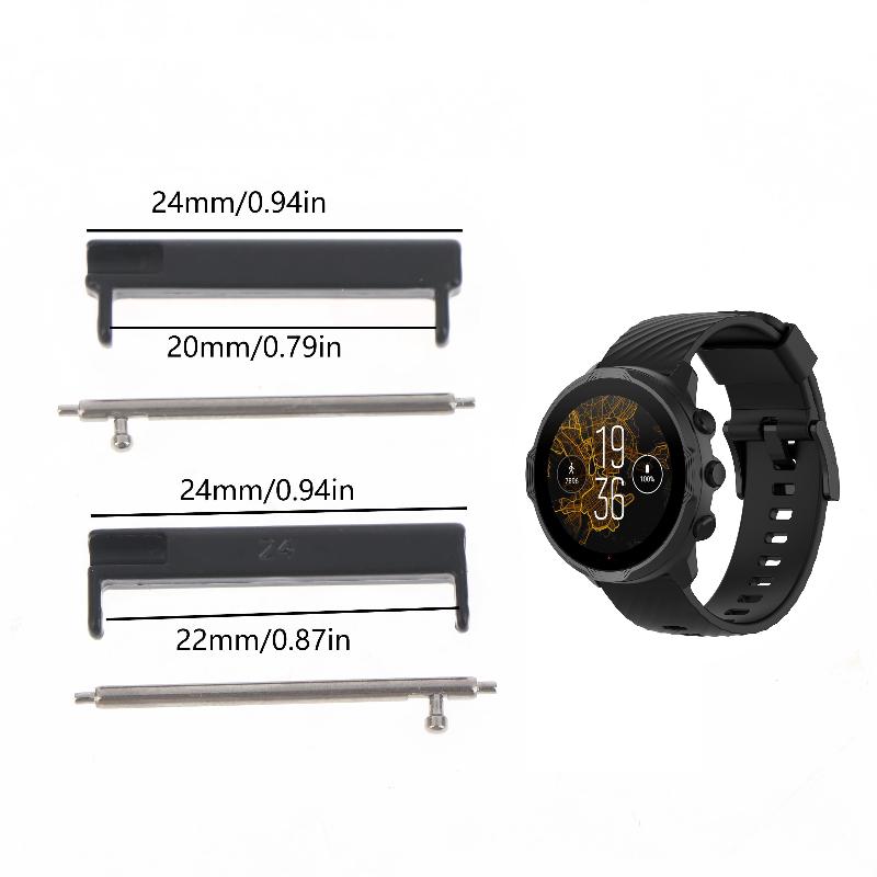 1 Paar 24 mm bis 22 mm/20 mm A – Smartwatch Watch Accessories Bewertung und Preis