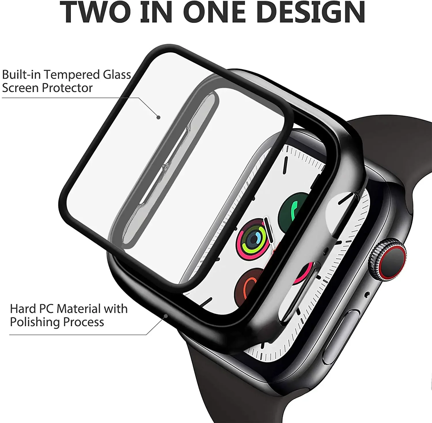 Gehärtetes Glas + Abdeckung fü – Garmin Smartwatch Accessories Bewertung und Preis