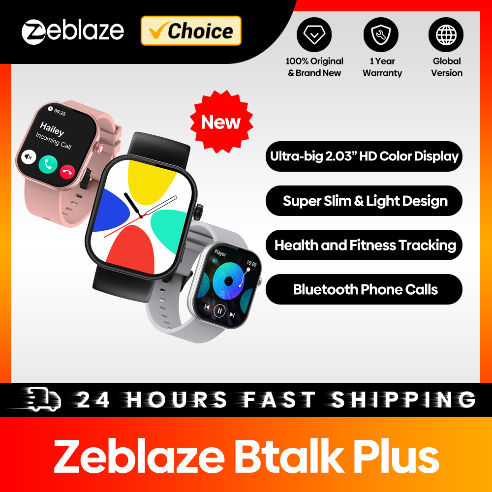Neue Zeblaze Btalk Plus Smartw – Smartwatch X12 Bewertung und Preis