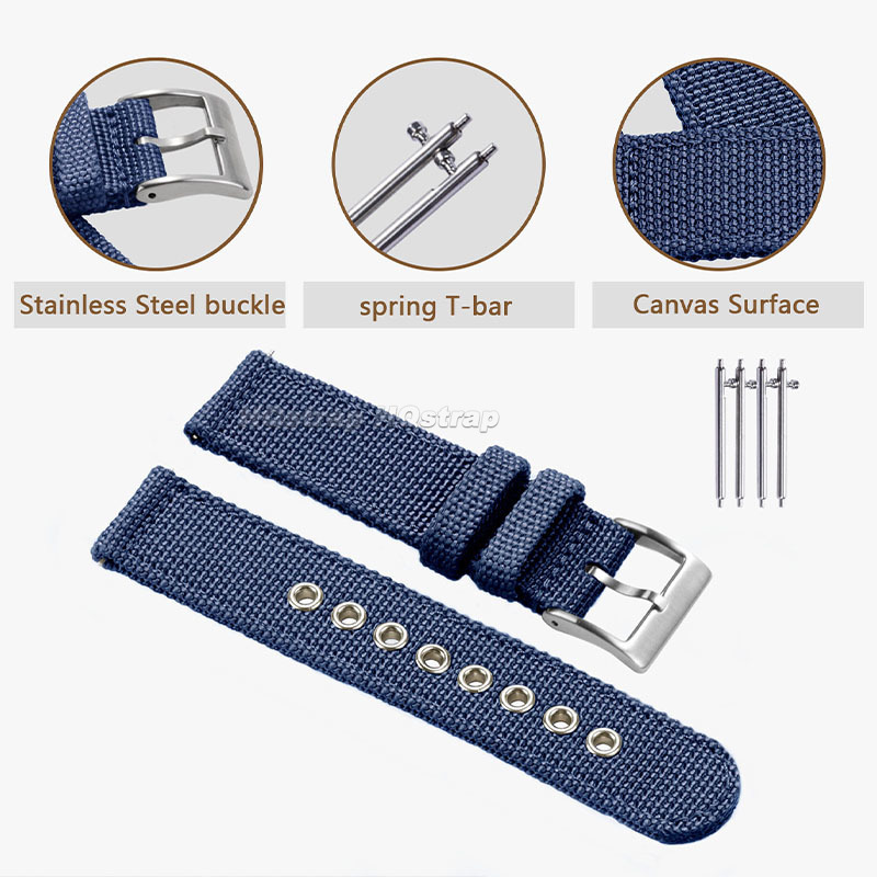 Nylonband 18mm 20mm 22mm Band  – Nylon Nato Strap Bewertung und Preis