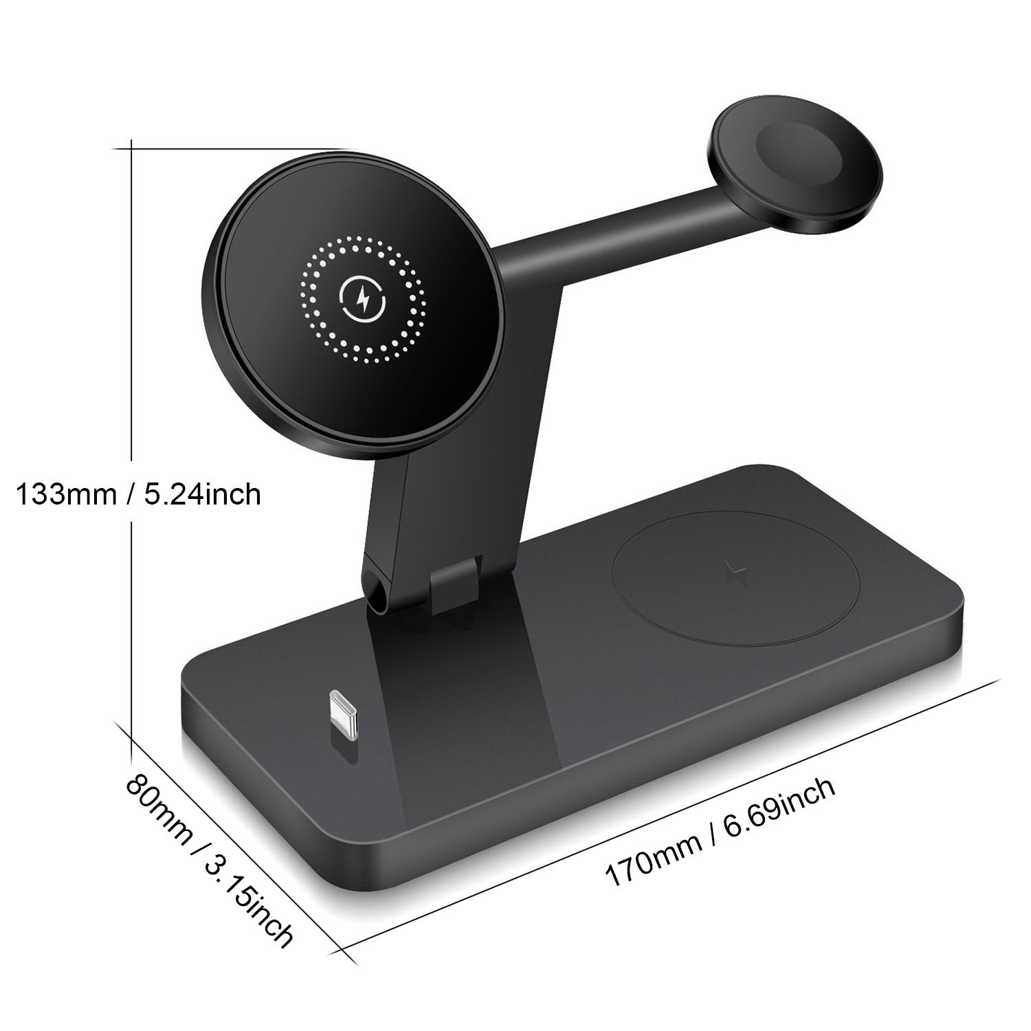 4-in-1 Magnetisches Kabelloses – Wireless Charger Watch Bewertung und Preis