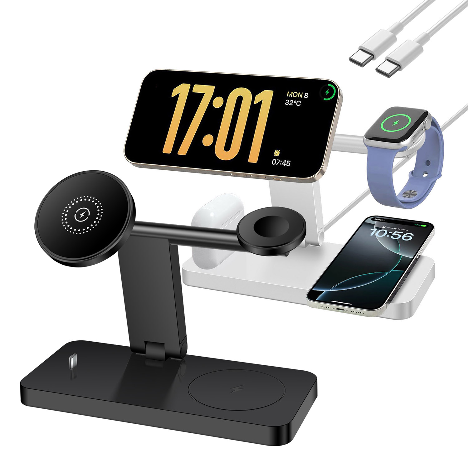 4-in-1 Magnetisches Kabelloses – Wireless Charger Watch Bewertung und Preis