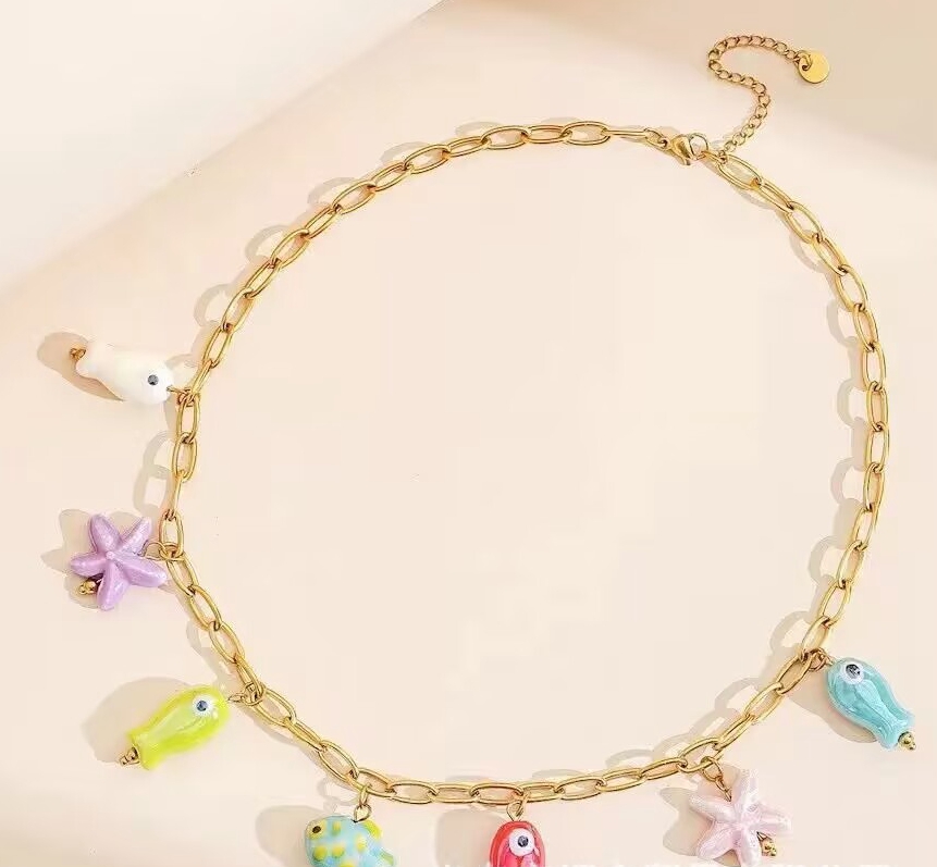 5 Stücke Neue Sommer Bunte Ema – Ceramic Link Bracelet Bewertung und Preis