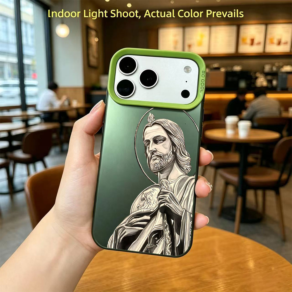 San Judas Tadeo Muster-Design  – Apple Iphone 15 Pro Max Bewertung und Preis