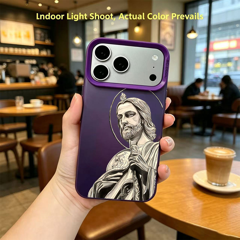 San Judas Tadeo Muster-Design  – Apple Iphone 15 Pro Max Bewertung und Preis