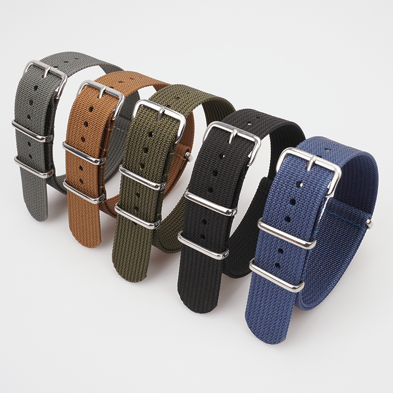 Geripptes Nylonarmband für Sei – Nylon Nato Strap Bewertung und Preis